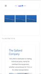 Mobile Screenshot of galland-sas.com